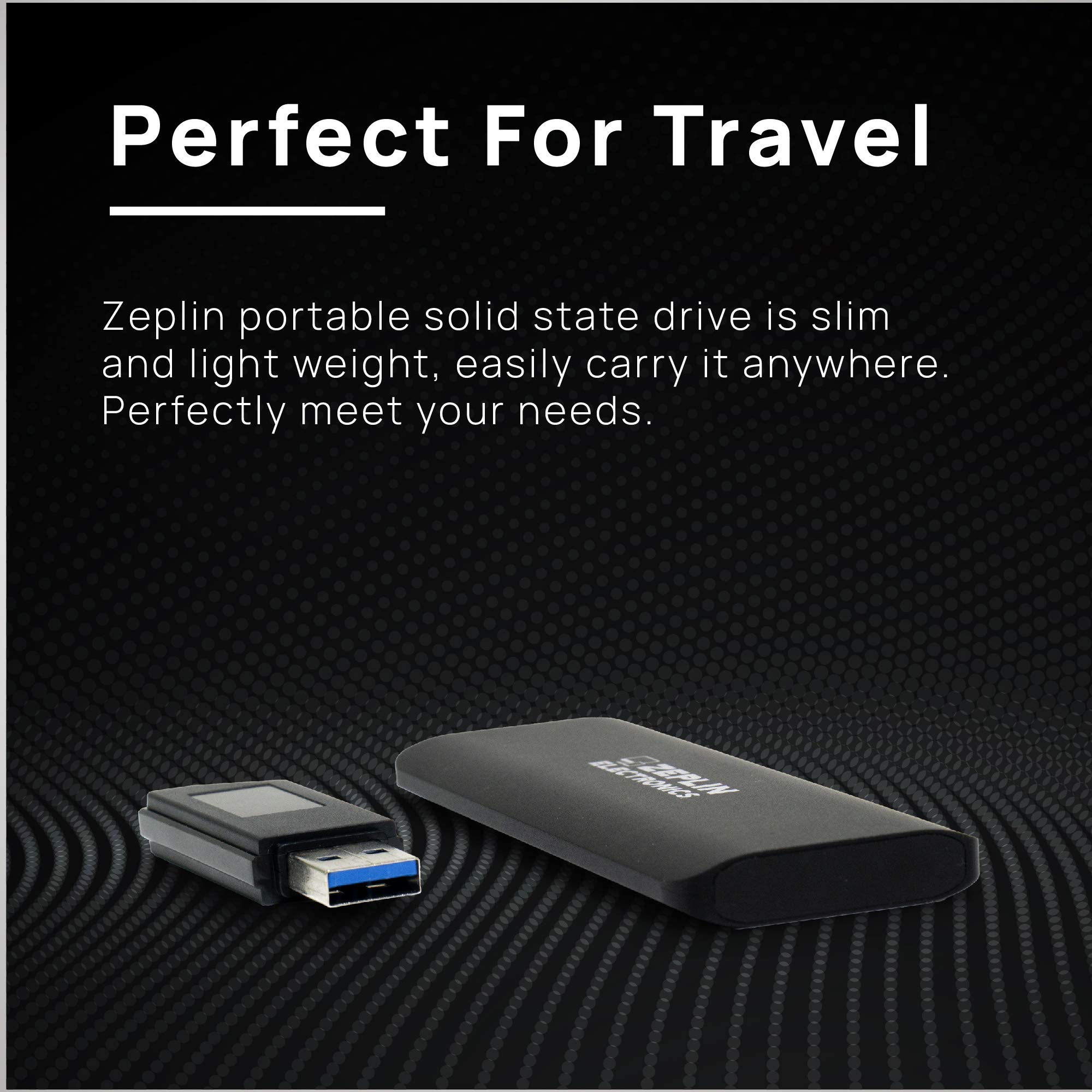 ZEPLIN ZP15 1TB ポータブルSSD ZP15 Micro Portable SSD | Zeplin Electronics